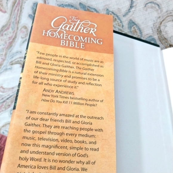 BOGO FREE The Gaither Homecoming Bible Bill & Gloria Gaither - Picture 6 of 8
